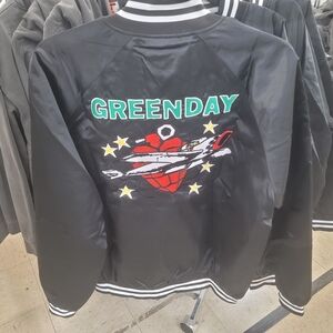⭐️New Green Day Saviors Concert Tour 2024 Official Merchandise Satin Jacket Rare